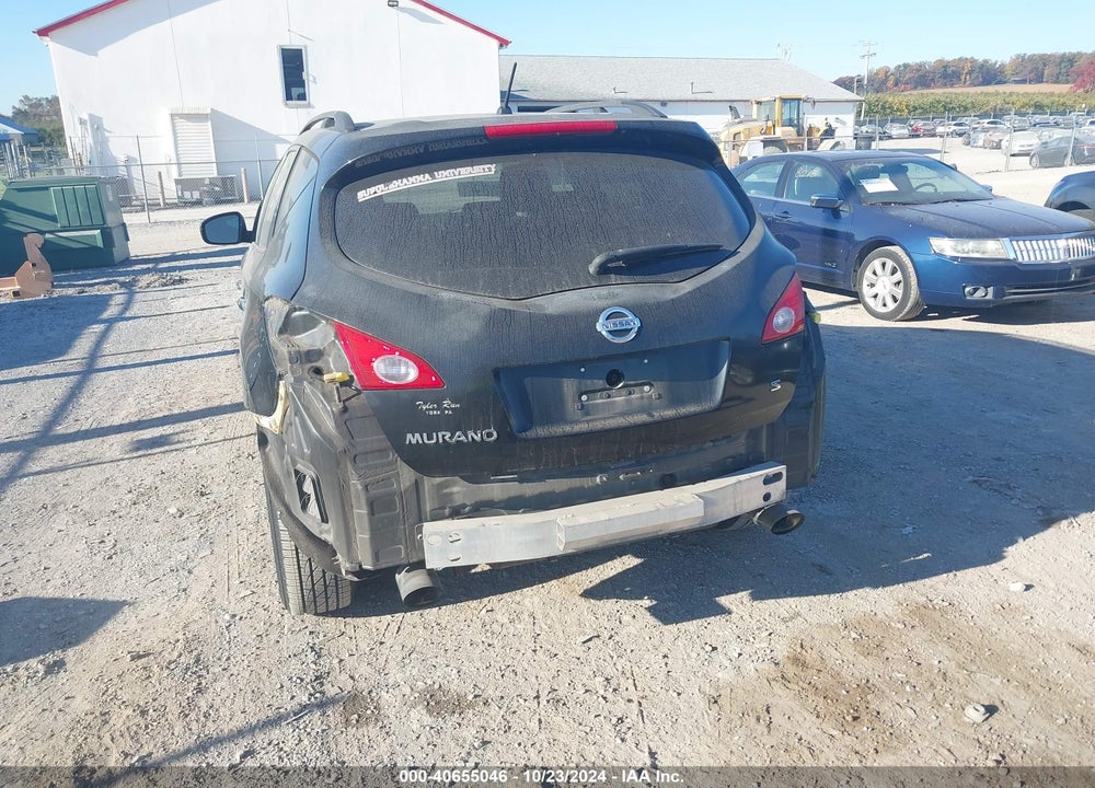 2009 NISSAN MURANO S VIN: JN8AZ18U89W017098
