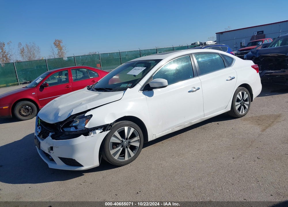 2019 NISSAN SENTRA SV VIN: 3N1AB7APXKY219840