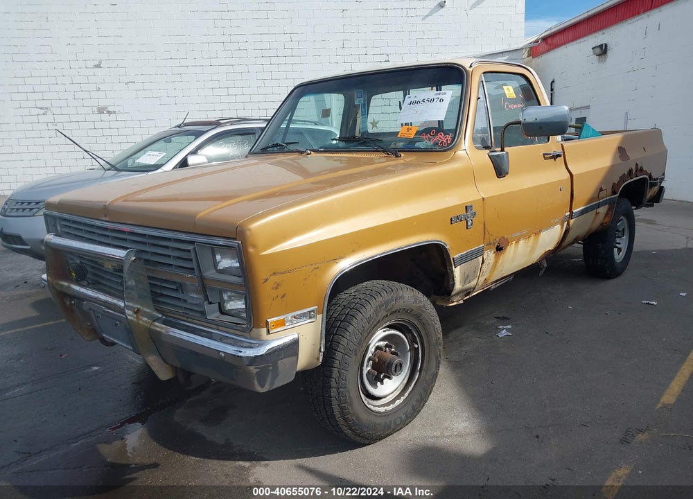 1984 CHEVROLET K20 VIN: 1GCGK24M5EJ164203