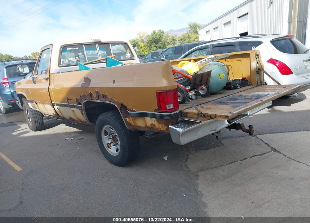 1984 CHEVROLET K20 VIN: 1GCGK24M5EJ164203
