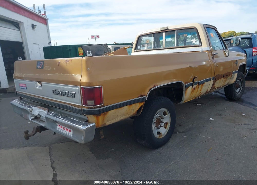 1984 CHEVROLET K20 VIN: 1GCGK24M5EJ164203