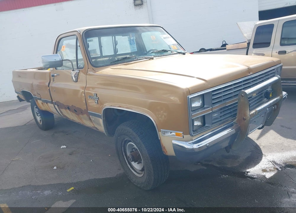 1984 CHEVROLET K20 VIN: 1GCGK24M5EJ164203