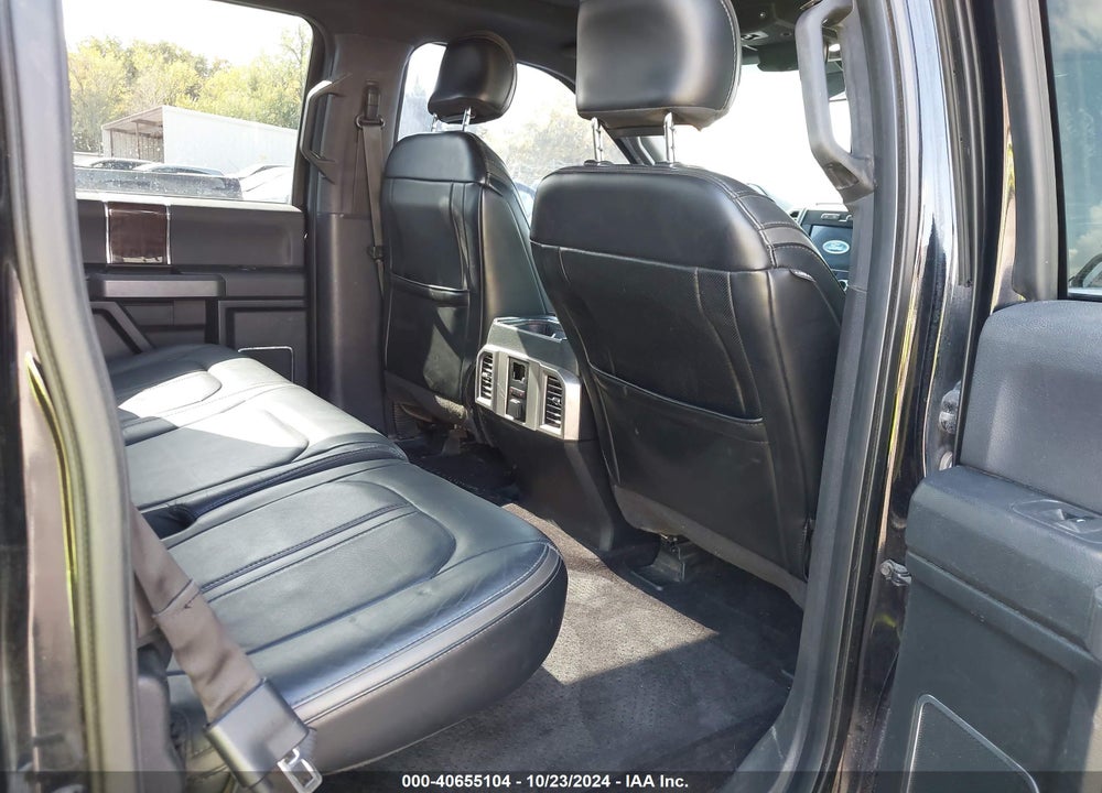 2016 FORD F-150 PLATINUM VIN: 1FTEW1EG4GFB10962