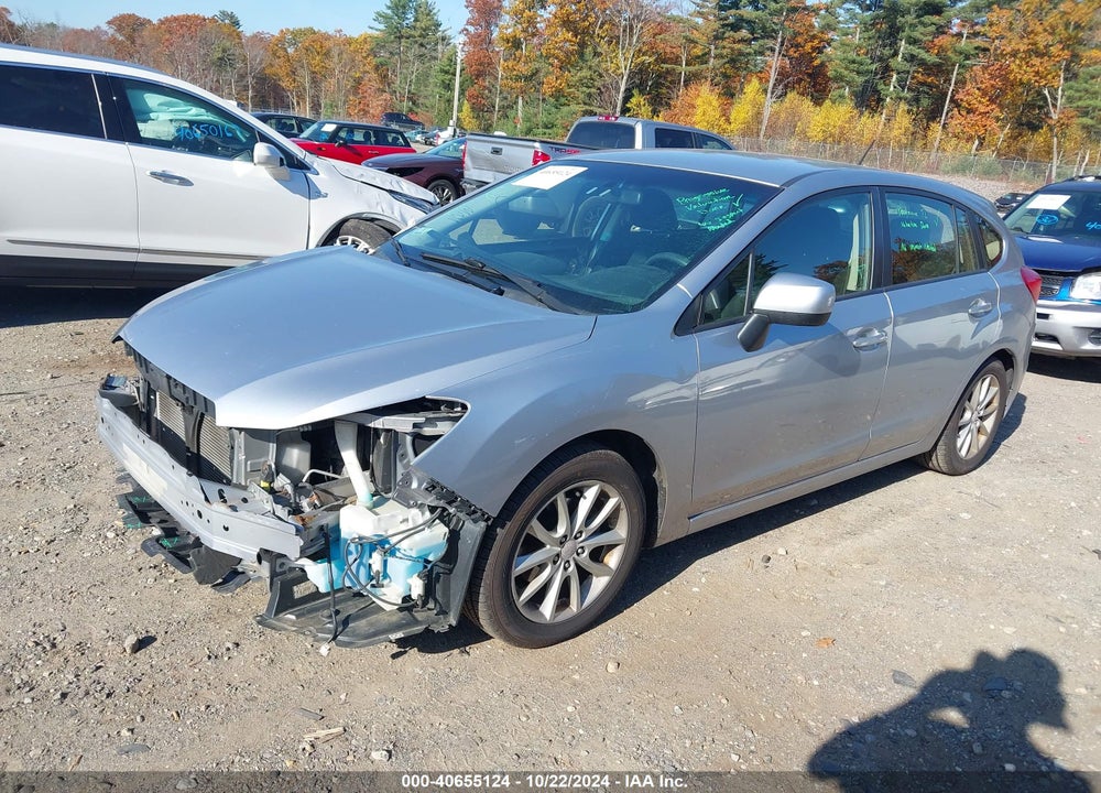 2014 SUBARU IMPREZA 2.0I PREMIUM VIN: JF1GPAC62E9240045