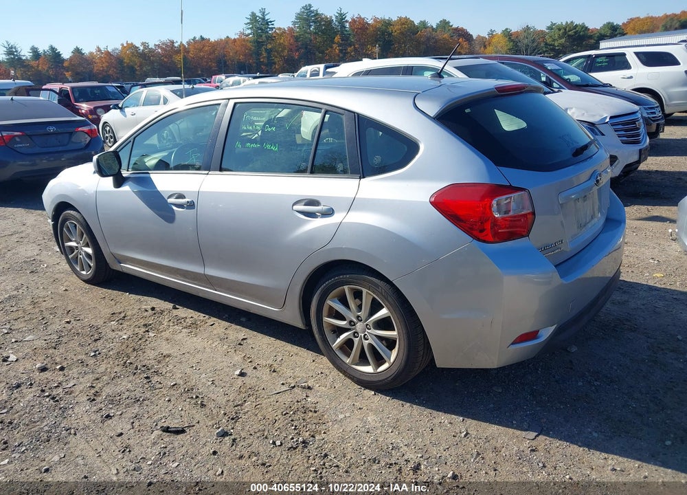 2014 SUBARU IMPREZA 2.0I PREMIUM VIN: JF1GPAC62E9240045