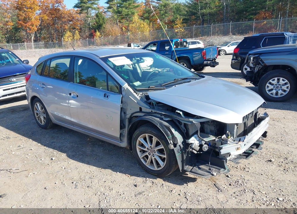 2014 SUBARU IMPREZA 2.0I PREMIUM VIN: JF1GPAC62E9240045