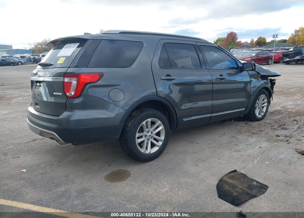 2017 FORD EXPLORER XLT VIN: 1FM5K7DH4HGA15494