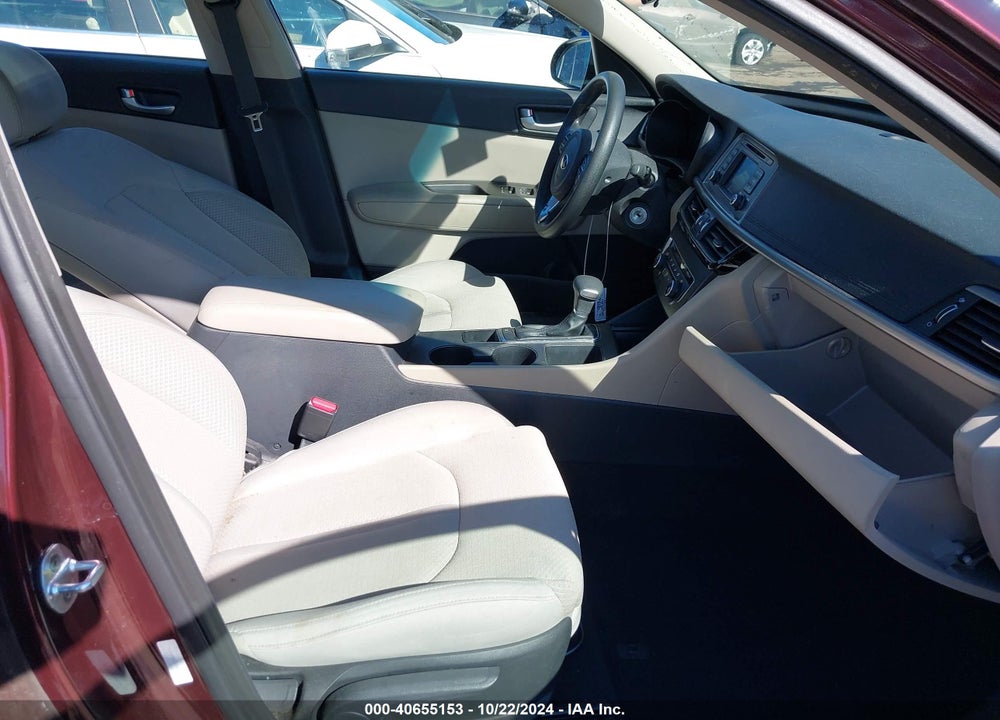 2016 KIA OPTIMA LX VIN: 5XXGT4L31GG018762