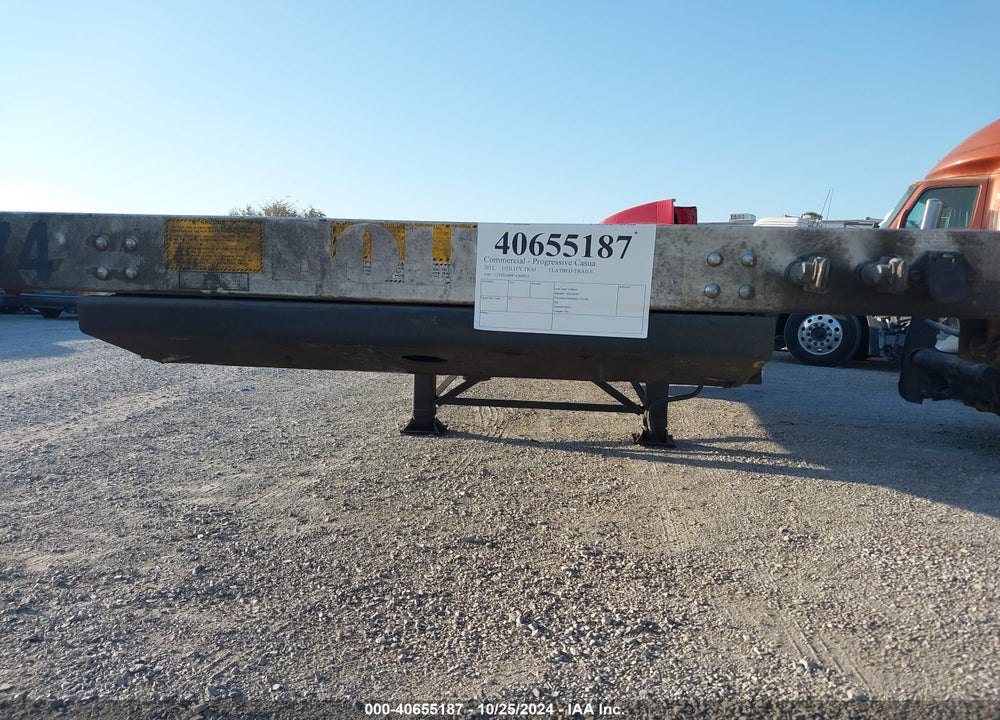 2012 UTILITY TRAILER MFG TRAILER VIN: 1UYFS2489CA204912