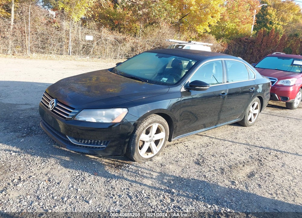 2012 VOLKSWAGEN PASSAT 2.5L SE VIN: 1VWBH7A32CC029423