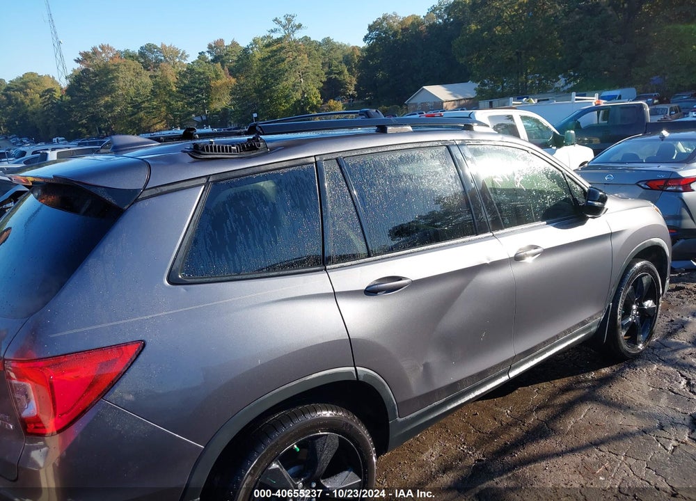 2019 HONDA PASSPORT ELITE VIN: 5FNYF8H02KB008447