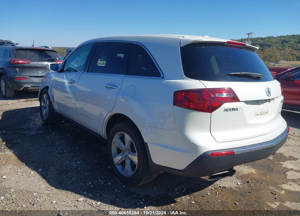 2011 ACURA MDX TECHNOLOGY PACKAGE VIN: 2HNYD2H65BH503639