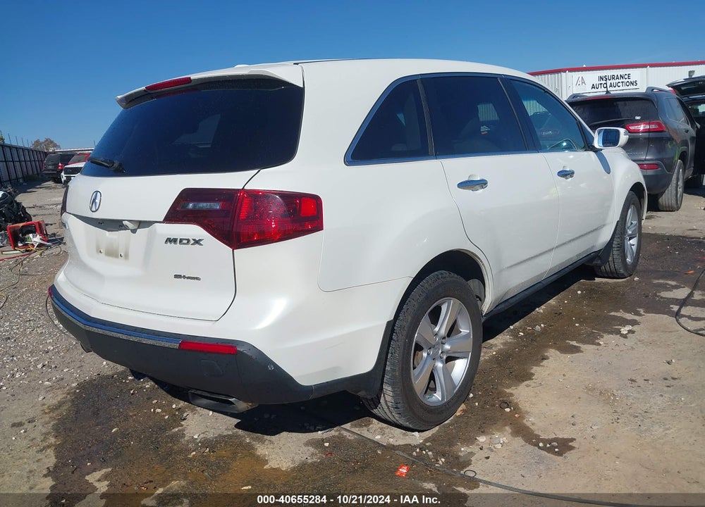 2011 ACURA MDX TECHNOLOGY PACKAGE VIN: 2HNYD2H65BH503639