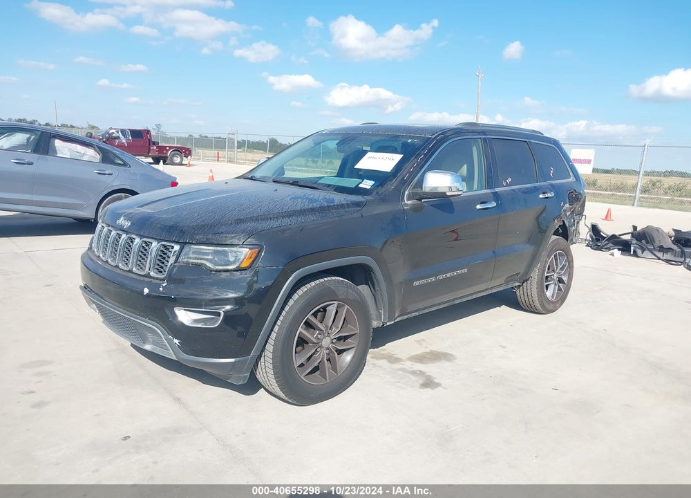 2017 JEEP GRAND CHEROKEE LIMITED 4X4 VIN: 1C4RJFBG4HC785750