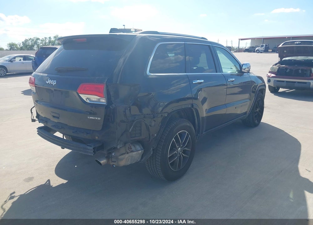 2017 JEEP GRAND CHEROKEE LIMITED 4X4 VIN: 1C4RJFBG4HC785750