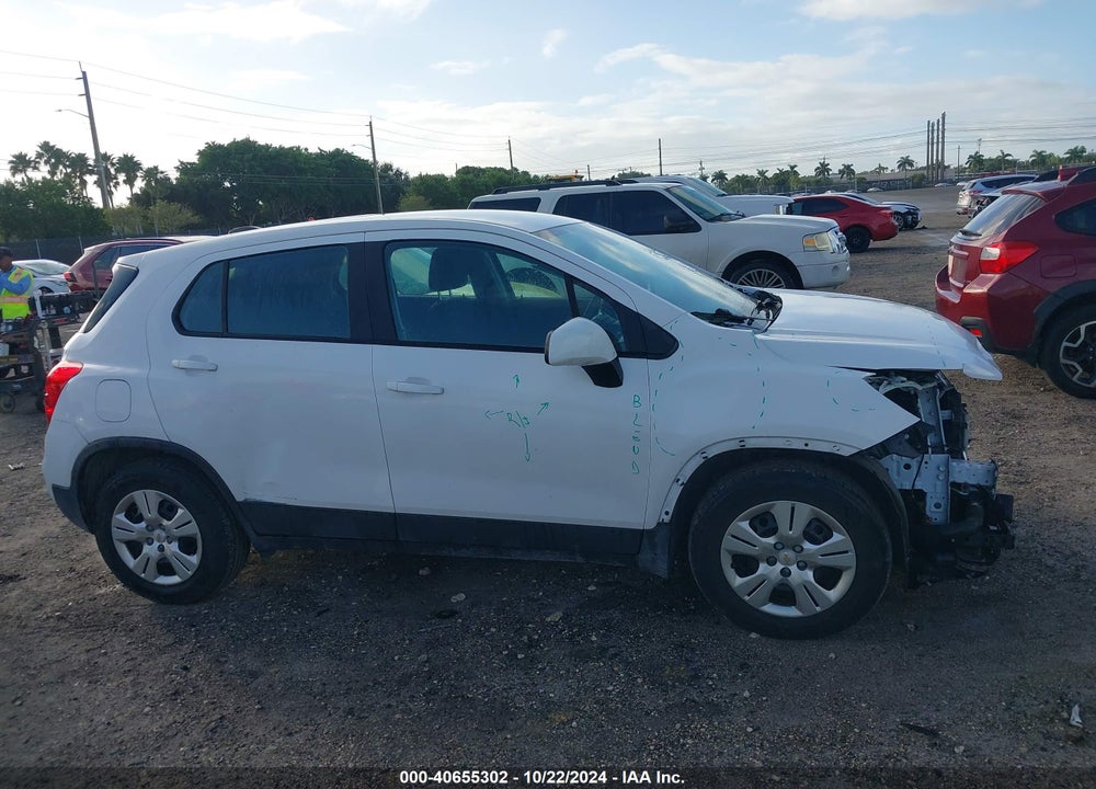 2017 CHEVROLET TRAX LS VIN: 3GNCJKSB0HL232026