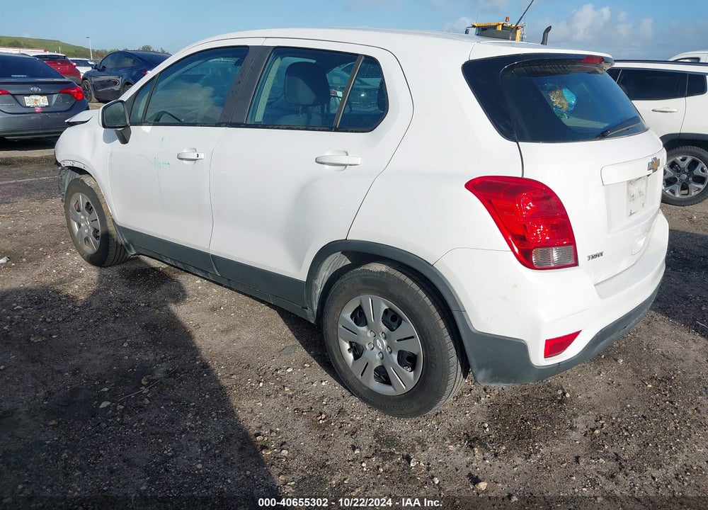 2017 CHEVROLET TRAX LS VIN: 3GNCJKSB0HL232026