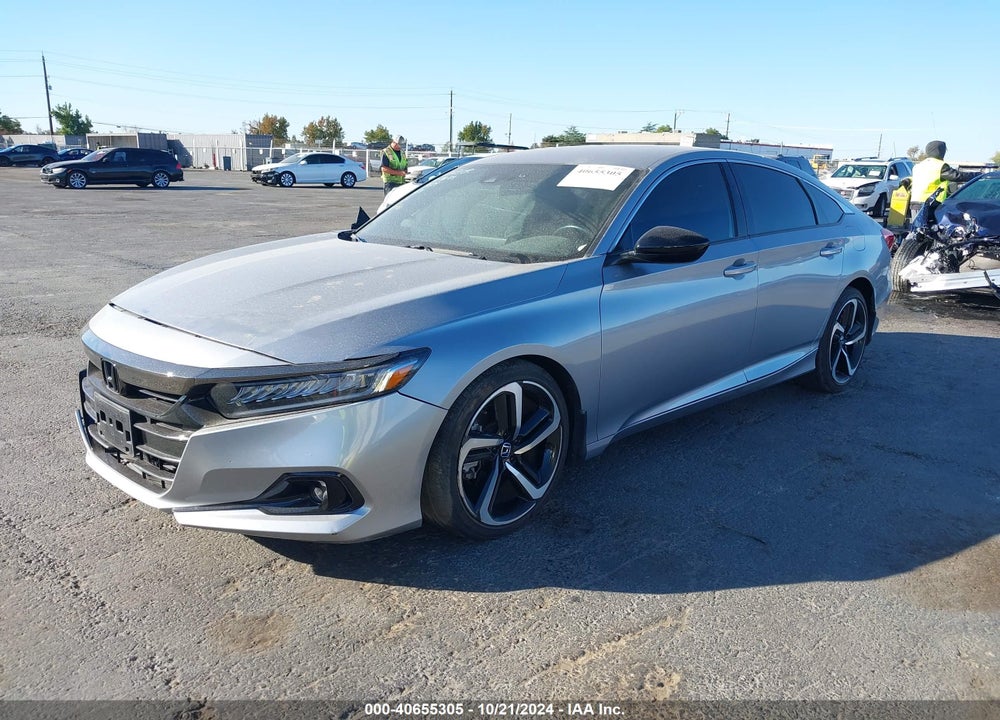 2022 HONDA ACCORD SPORT VIN: 1HGCV1F31NA086749