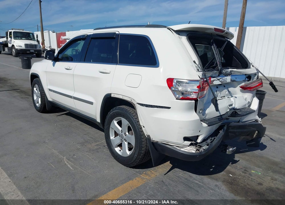 2012 JEEP GRAND CHEROKEE LAREDO VIN: 1C4RJFAT4CC278046