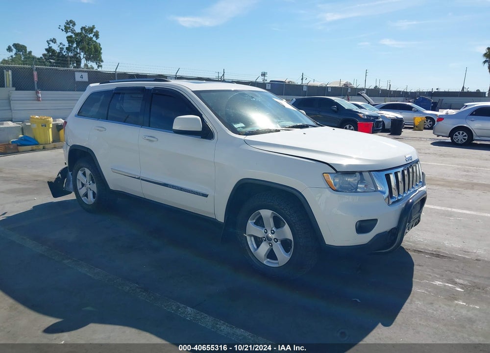 2012 JEEP GRAND CHEROKEE LAREDO VIN: 1C4RJFAT4CC278046