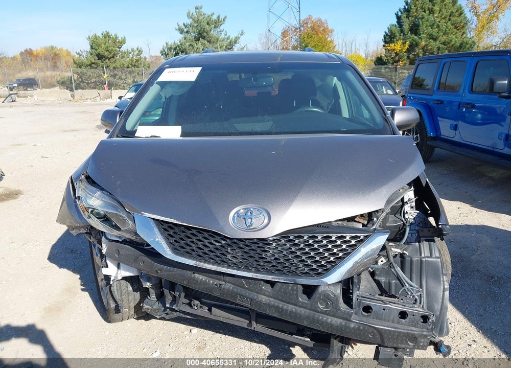 2016 TOYOTA SIENNA SE VIN: 5TDXK3DC4GS749454