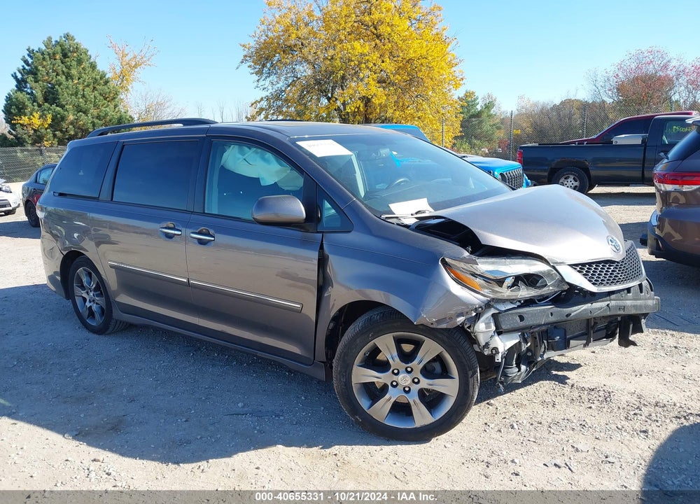 2016 TOYOTA SIENNA SE VIN: 5TDXK3DC4GS749454