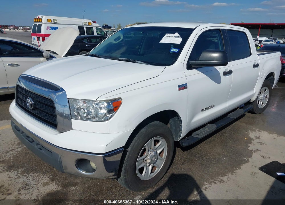 2008 TOYOTA TUNDRA BASE 5.7L V8 VIN: 5TFEV54168X062903
