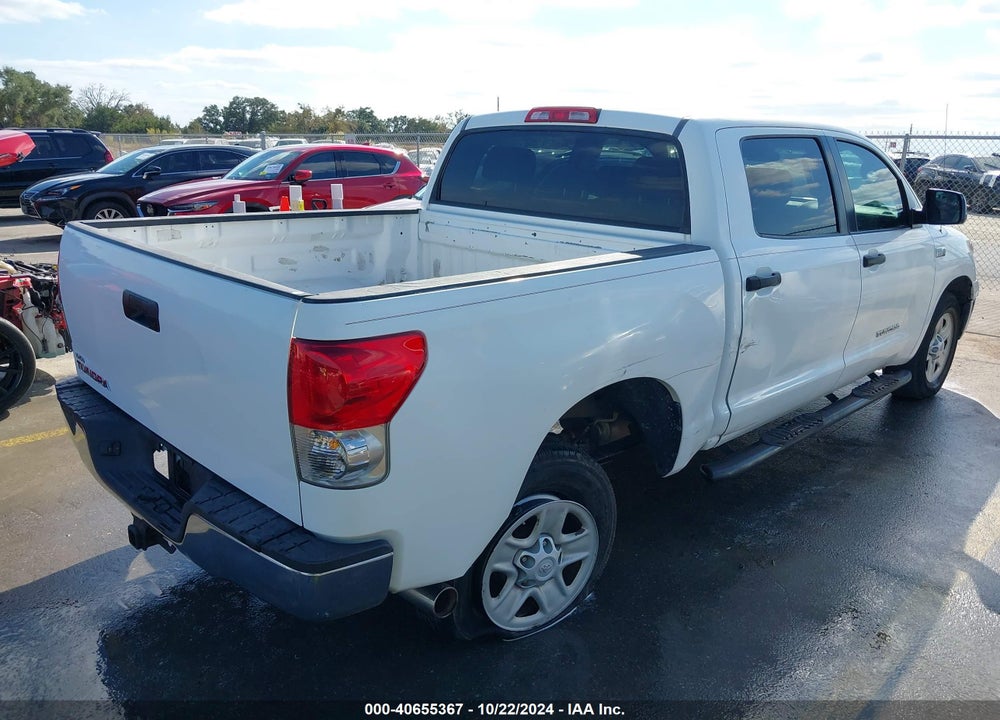 2008 TOYOTA TUNDRA BASE 5.7L V8 VIN: 5TFEV54168X062903