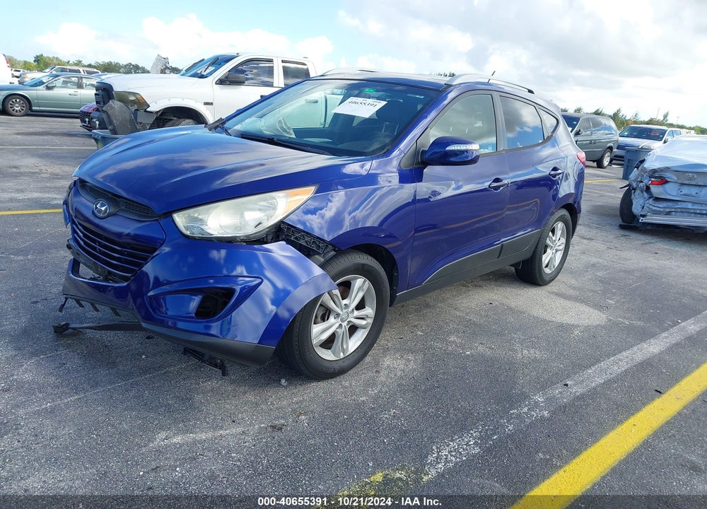2013 HYUNDAI TUCSON GLS VIN: KM8JU3AC9DU649308