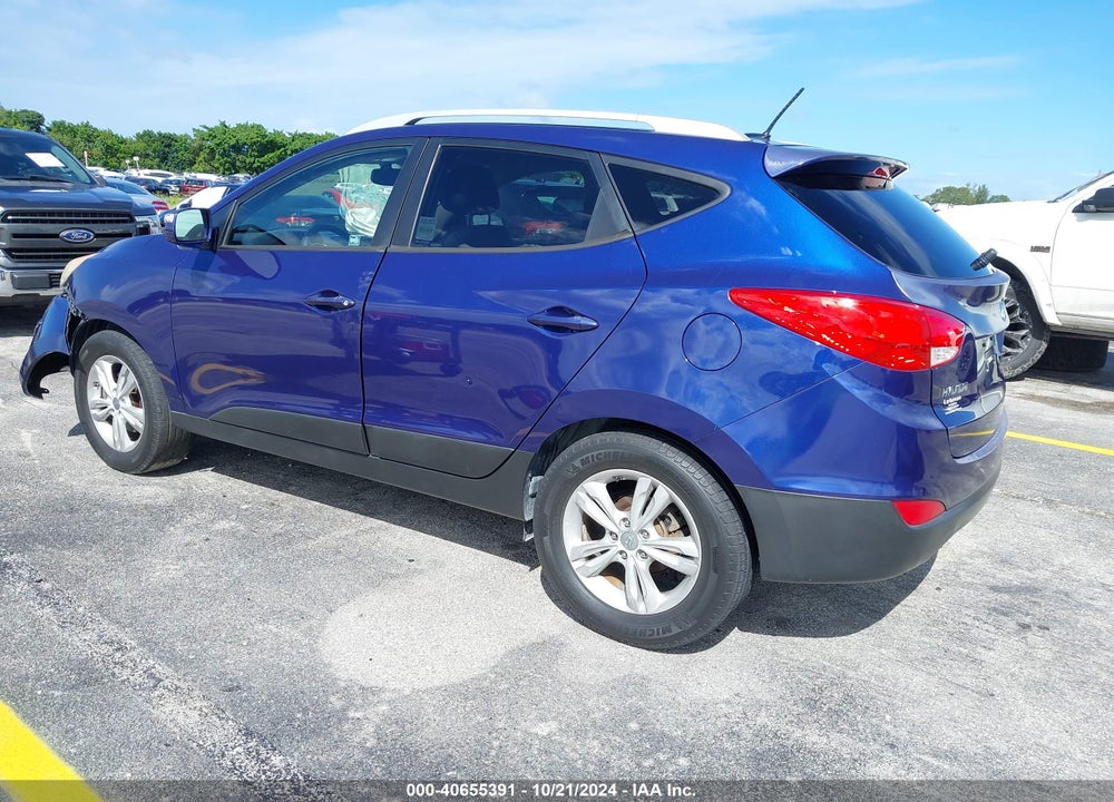 2013 HYUNDAI TUCSON GLS VIN: KM8JU3AC9DU649308