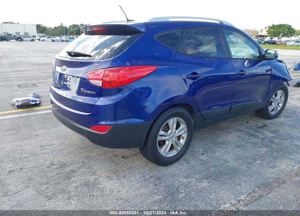 2013 HYUNDAI TUCSON GLS VIN: KM8JU3AC9DU649308