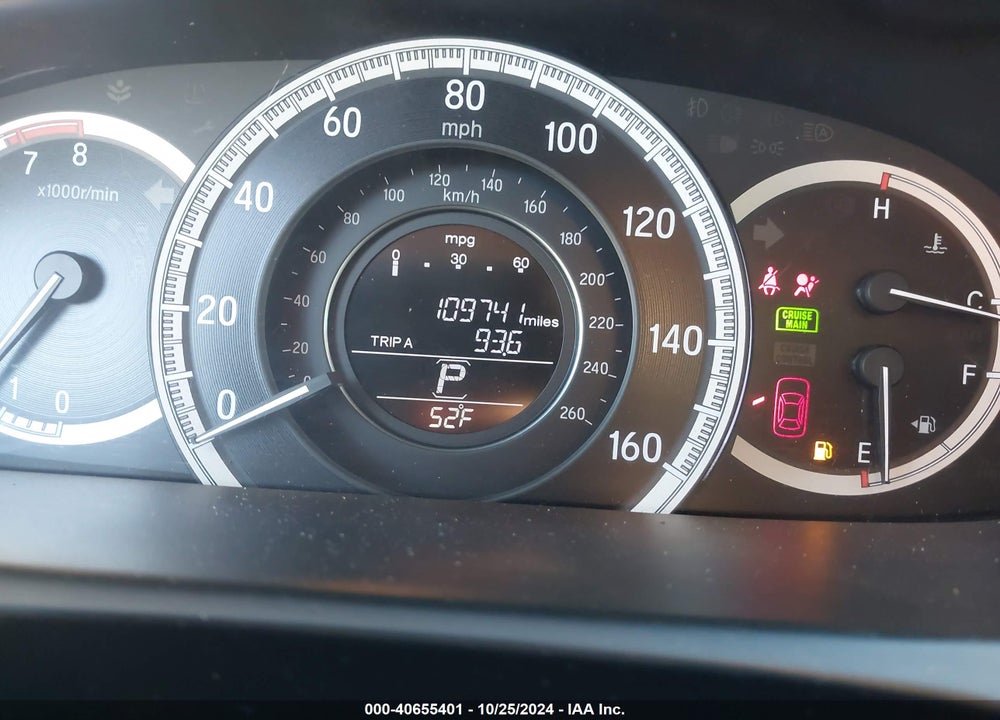 2016 HONDA ACCORD EX VIN: 1HGCR2F77GA128938
