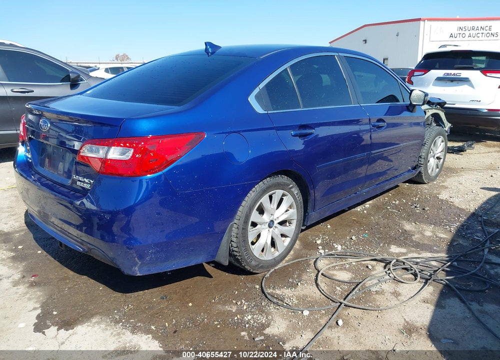 2016 SUBARU LEGACY 2.5I PREMIUM VIN: 4S3BNAF63G3061802