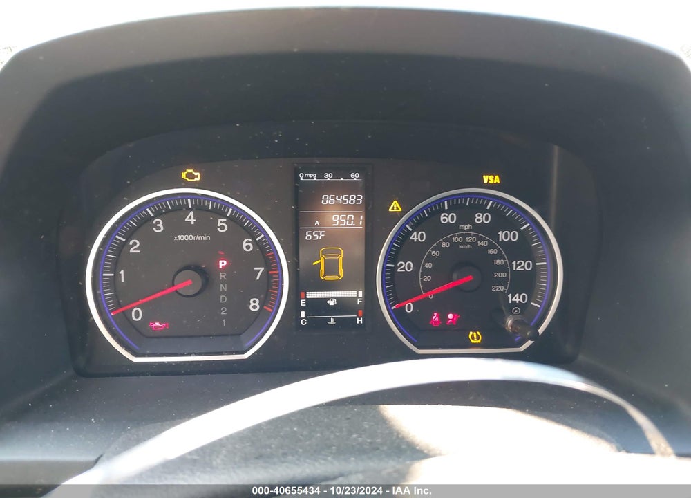 2009 HONDA CR-V EX VIN: 3CZRE48519G704680