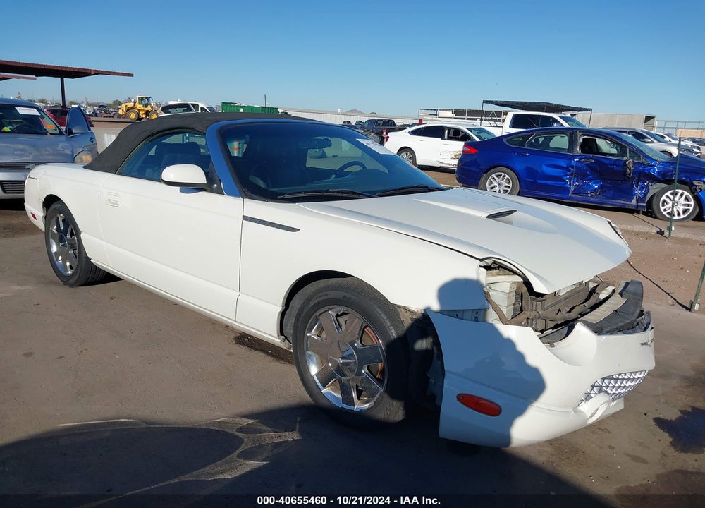 2002 FORD THUNDERBIRD VIN: 1FAHP60A02Y107473