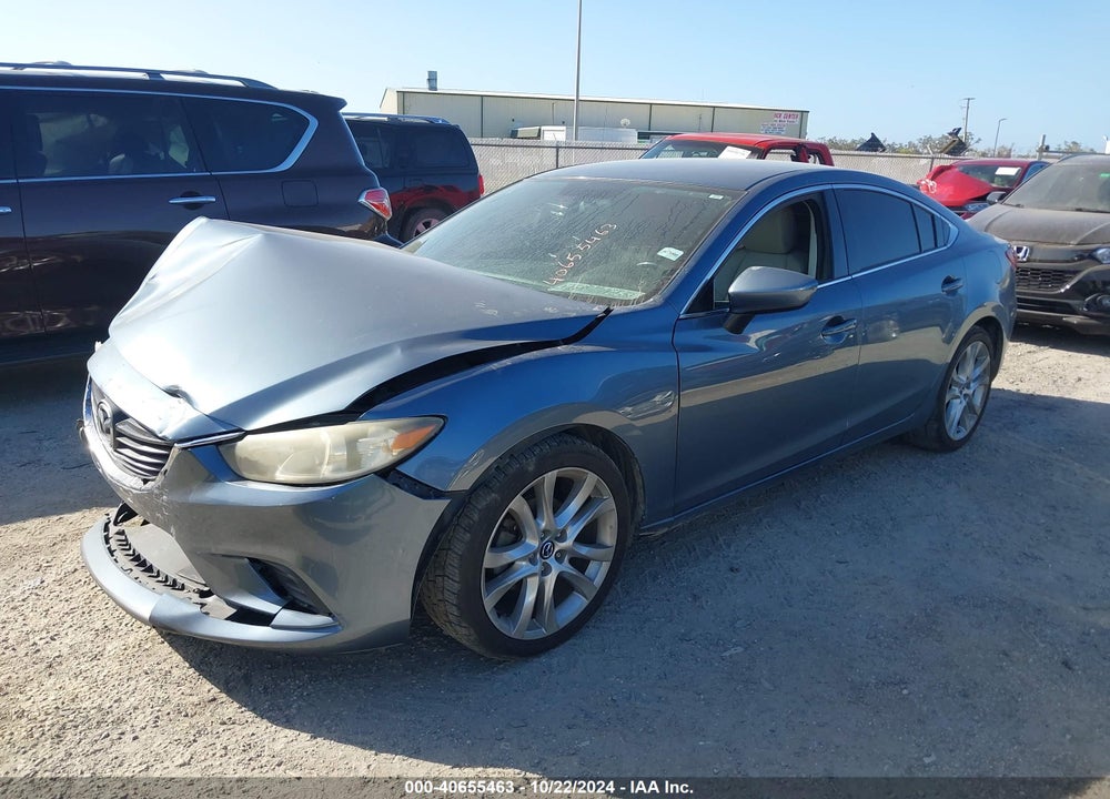 2014 MAZDA 6 I TOURING VIN: JM1GJ1V65E1154820