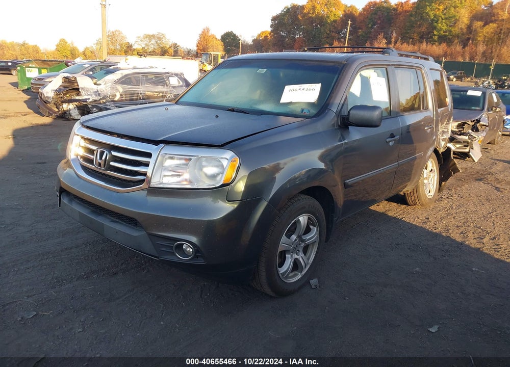 2013 HONDA PILOT EX-L VIN: 5FNYF4H56DB044150