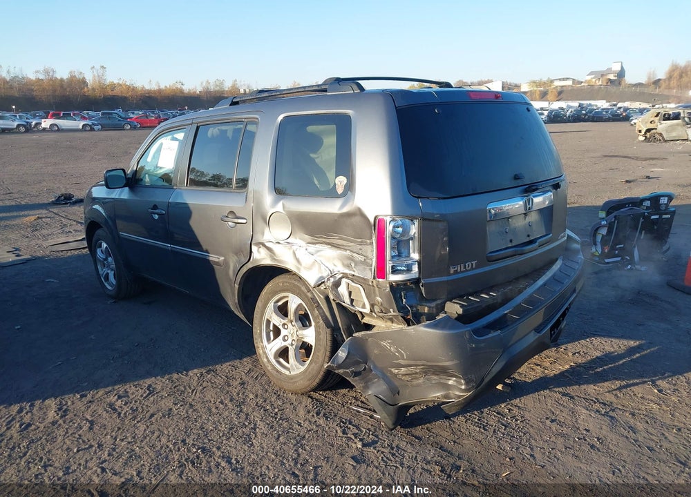 2013 HONDA PILOT EX-L VIN: 5FNYF4H56DB044150
