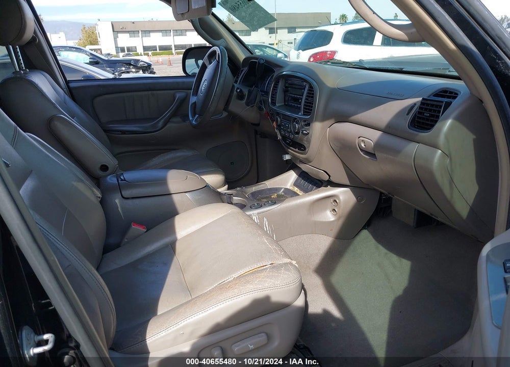 2007 TOYOTA SEQUOIA LIMITED V8 VIN: 5TDZT38A77S296736