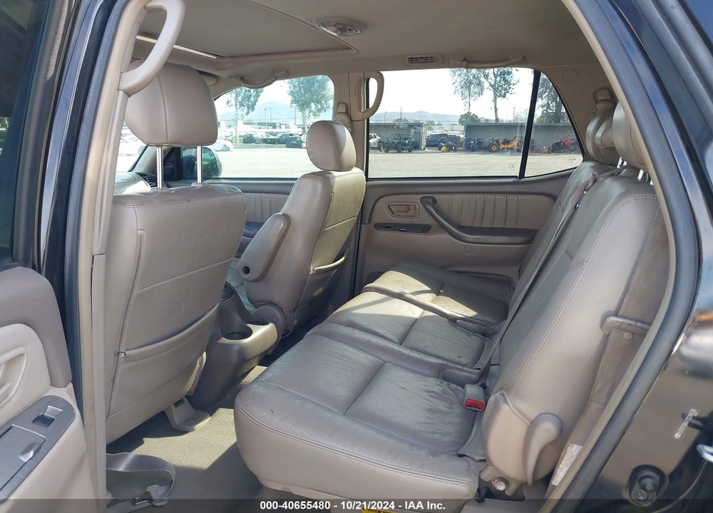 2007 TOYOTA SEQUOIA LIMITED V8 VIN: 5TDZT38A77S296736