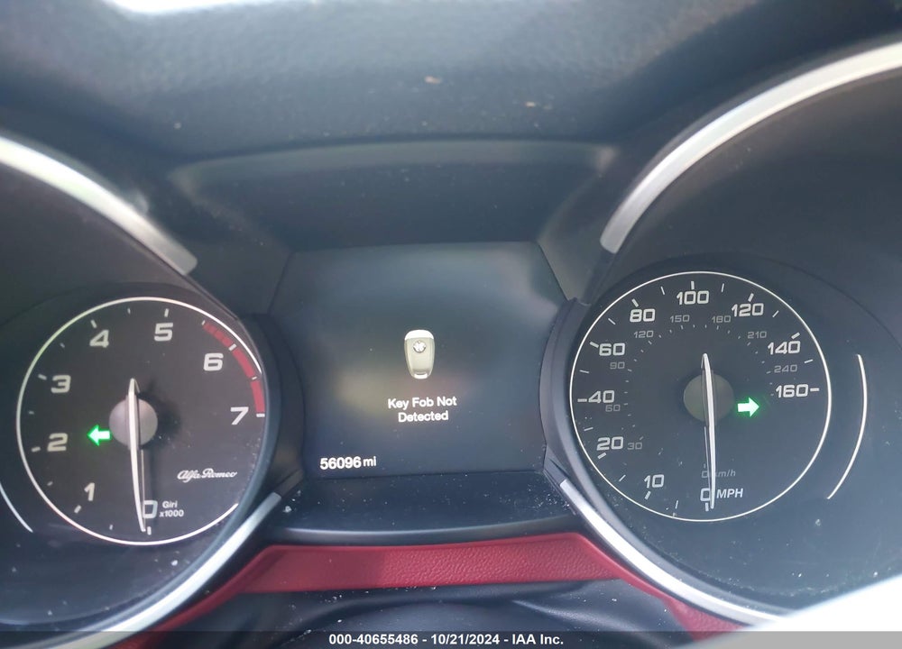2021 ALFA ROMEO STELVIO TI SPORT AWD VIN: ZASPAKBNXM7D18129