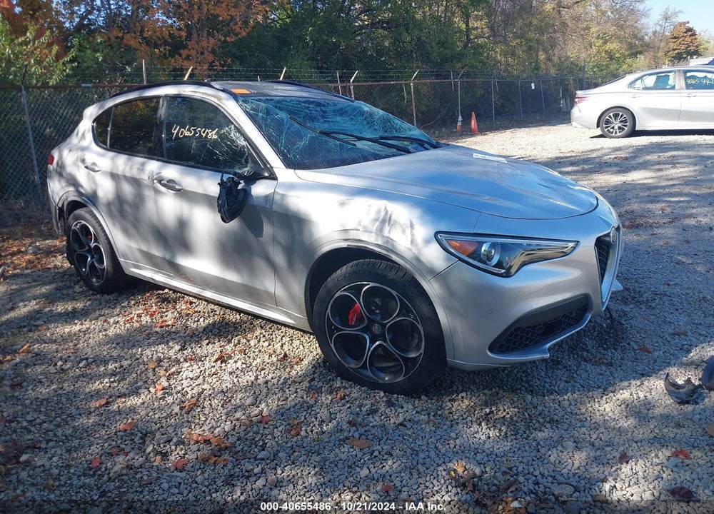 2021 ALFA ROMEO STELVIO TI SPORT AWD VIN: ZASPAKBNXM7D18129