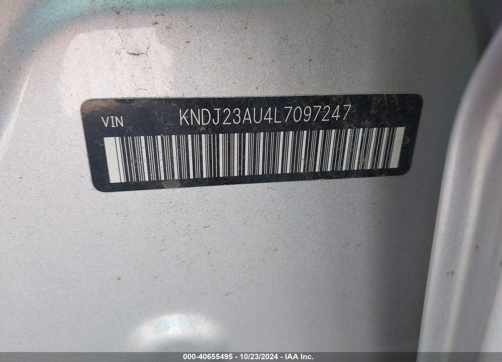 2020 KIA SOUL LX VIN: KNDJ23AU4L7097247