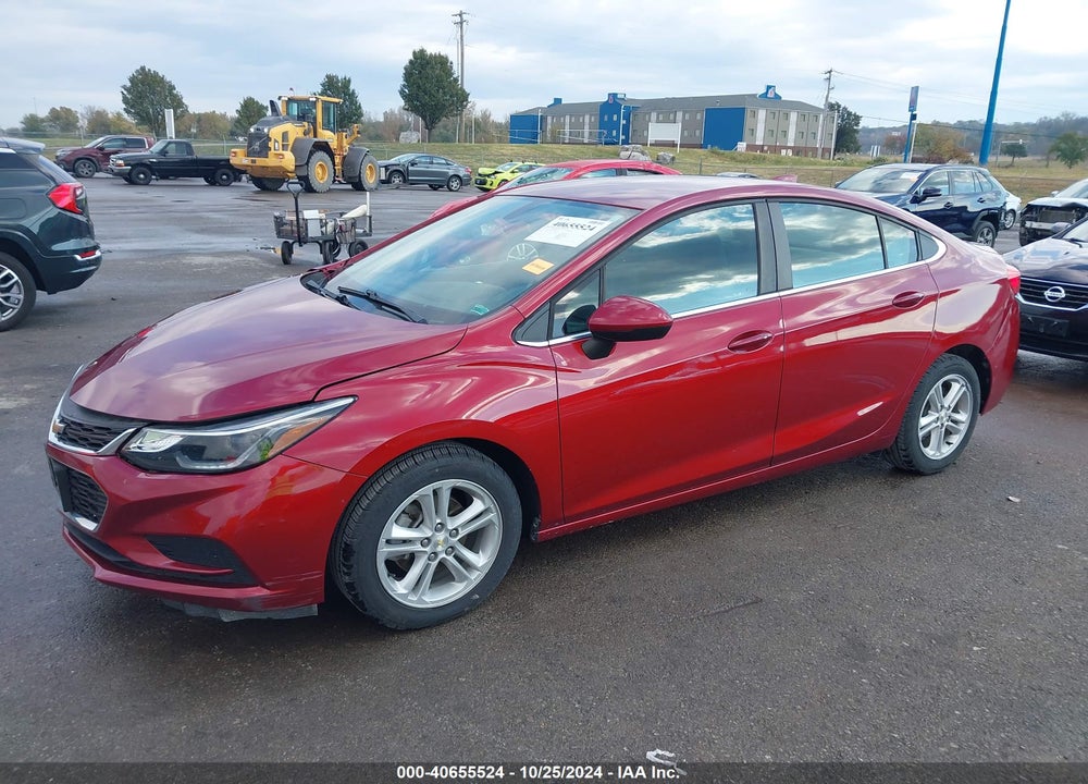 2018 CHEVROLET CRUZE LT AUTO VIN: 1G1BE5SM0J7112774