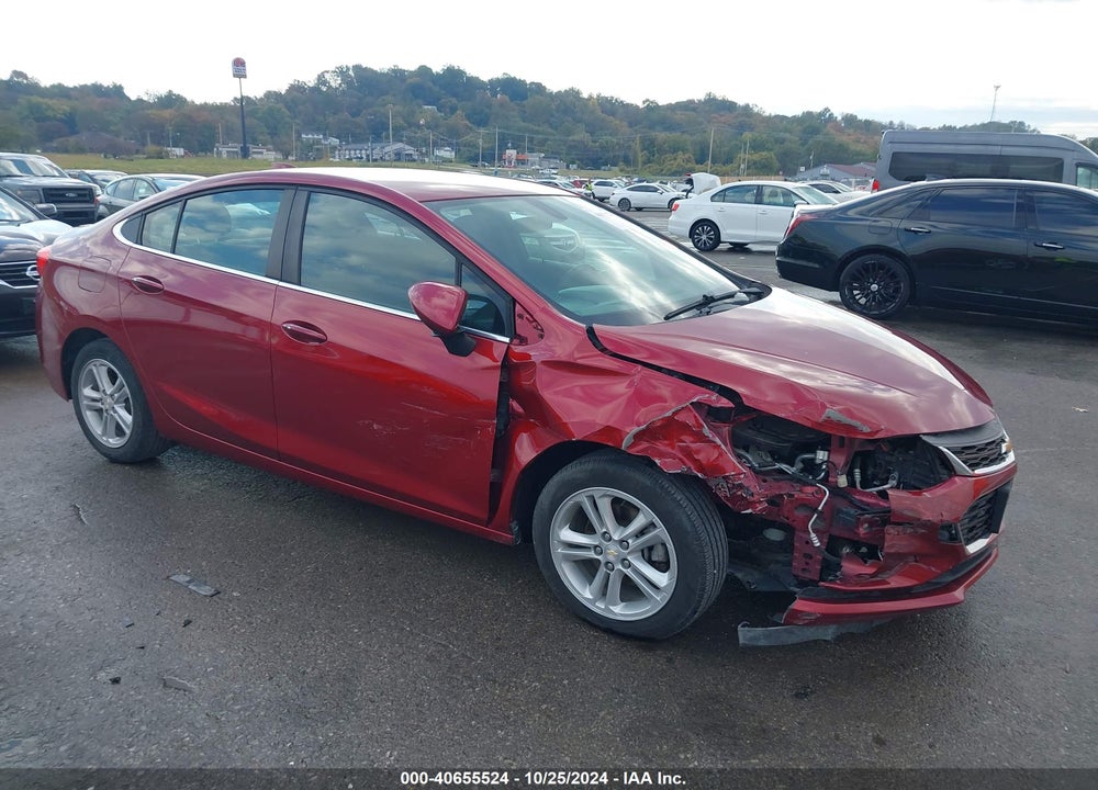 2018 CHEVROLET CRUZE LT AUTO VIN: 1G1BE5SM0J7112774