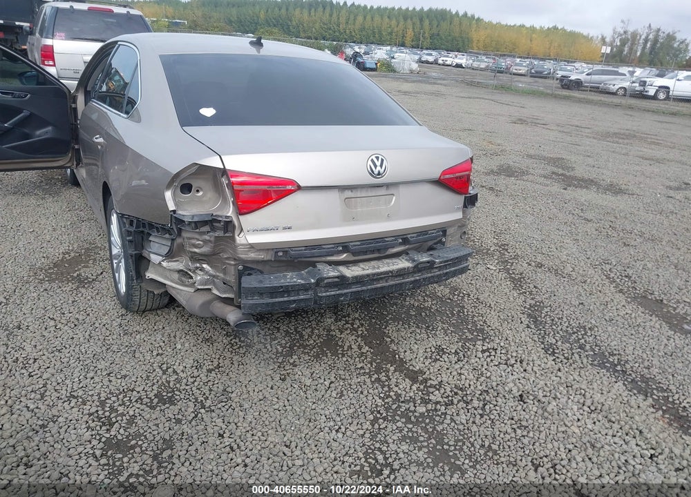 2016 VOLKSWAGEN PASSAT 1.8T SE VIN: 1VWBT7A30GC007926