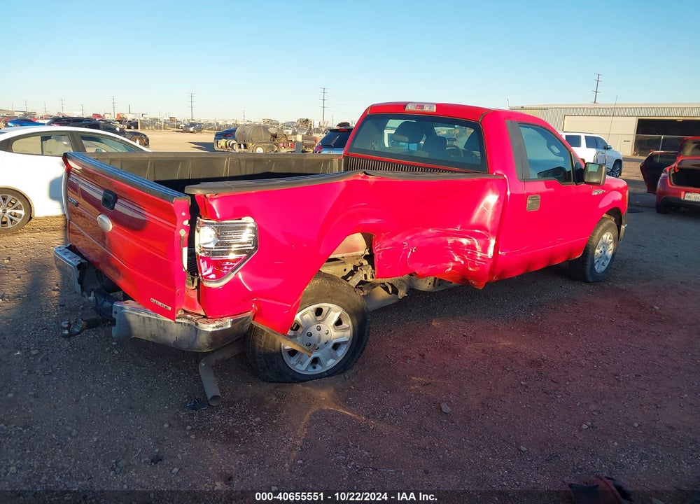 2012 FORD F-150 XL VIN: 1FTMF1CM6CKD36524