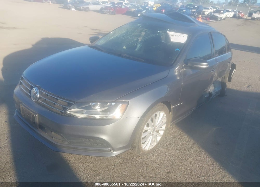 2017 VOLKSWAGEN JETTA 1.4T SE VIN: 3VWDB7AJ0HM259413