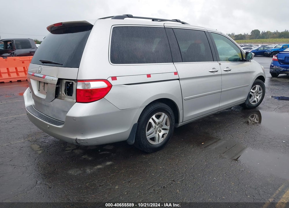 2007 HONDA ODYSSEY TOURING VIN: 5FNRL38817B053652