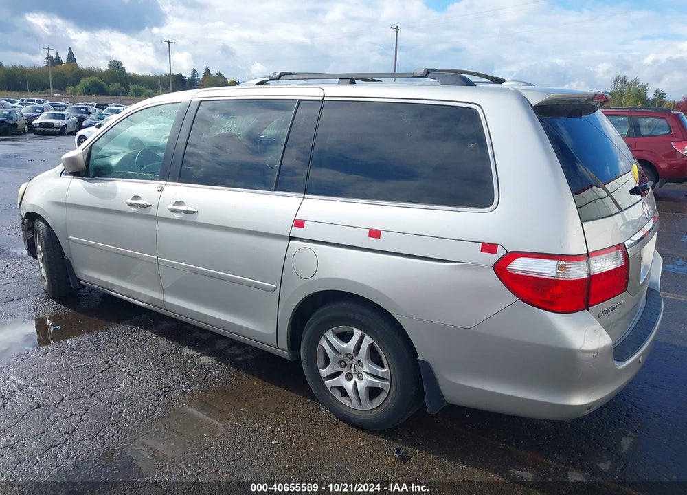 2007 HONDA ODYSSEY TOURING VIN: 5FNRL38817B053652